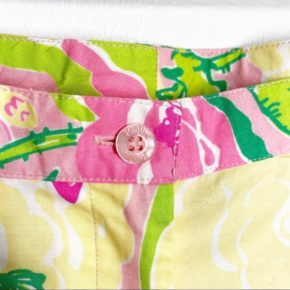 Lilly Pulitzer Vintage Floral Cropped Pants 4 - Picture 5 of 7
